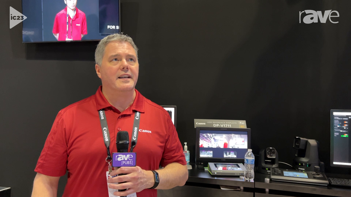 InfoComm 2023: Canon Highlights PTZ Add-On Applications for Auto-Tracking and Auto-Looping