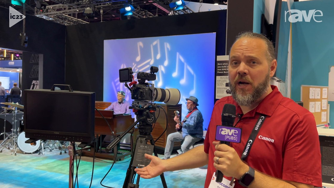 InfoComm 2023: Canon Shows the Capabilities of Full-Frame EOS R5 C Cinema Camera for Live Production