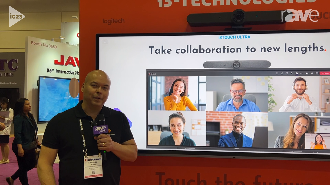 InfoComm 2023: i3-Technologies Intros i3Touch Ultra 105-Inch 21:9 Interactive Display