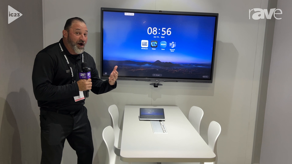 InfoComm 2023: MAXHUB Intros TCP10 PCAP Touch Panel, Can Mirror Main Conferencing Display