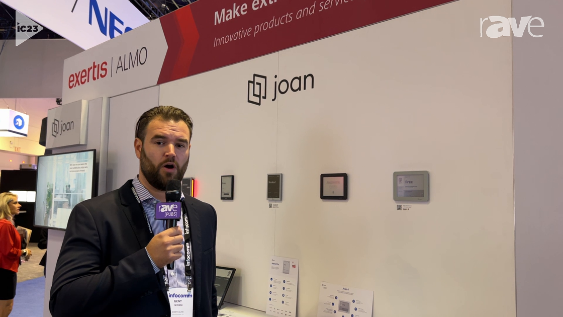 InfoComm 2023: Joan Showcases Visitor Management Solution at the Exertis Almo Booth