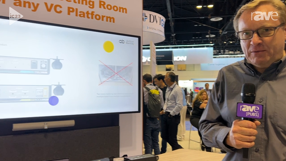 InfoComm 2023: Ashton Bentley Shows AV-Friendly Meeting Room Table Designs at Liberty AV Booth