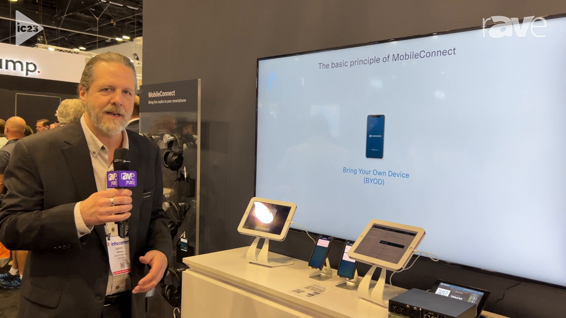 InfoComm 2023: Sennheiser Shows MobileConnect Streaming Solution for Assistive Listening with Dante