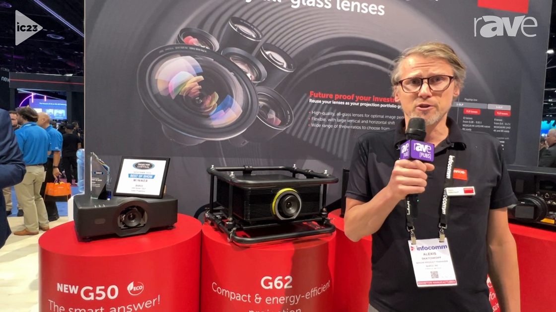 InfoComm 2023: Barco Talks G50, G62, UDM and UDX 3-Chip DLP Projectors, Intros UDM-4K22 and UDX-4K32