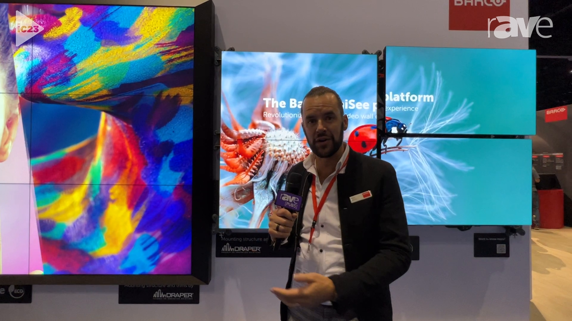 InfoComm 2023: Barco Presents the UniSee Bezel-Less Tiled LCD Video Wall With 700-Nit Displays