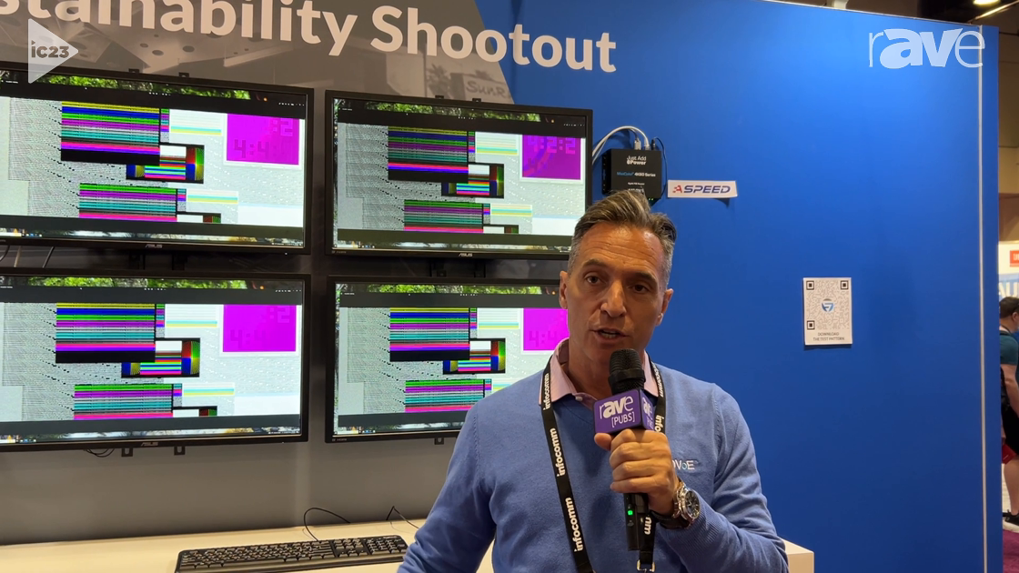 InfoComm 2023: SDVoE Demonstrates Its Sustainability Shootout