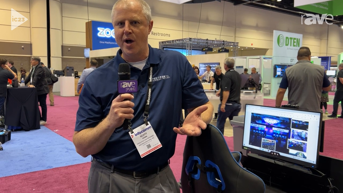 InfoComm 2023: Spectrum Industries Debuts Adjustable Esports Desk