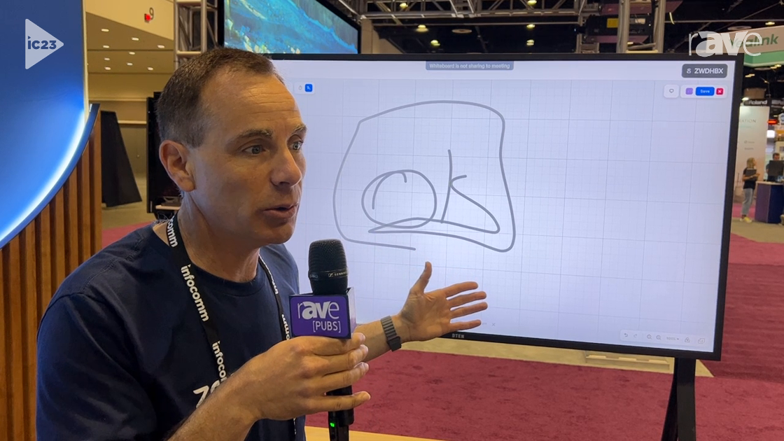 2023 Zoom Highlights DTEN Companion Whiteboard Feature for