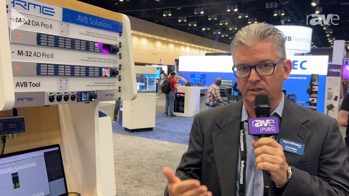 InfoComm 2023: RME Audio Unveils M-32 DA PRO II AVB Converters – rAVe ...