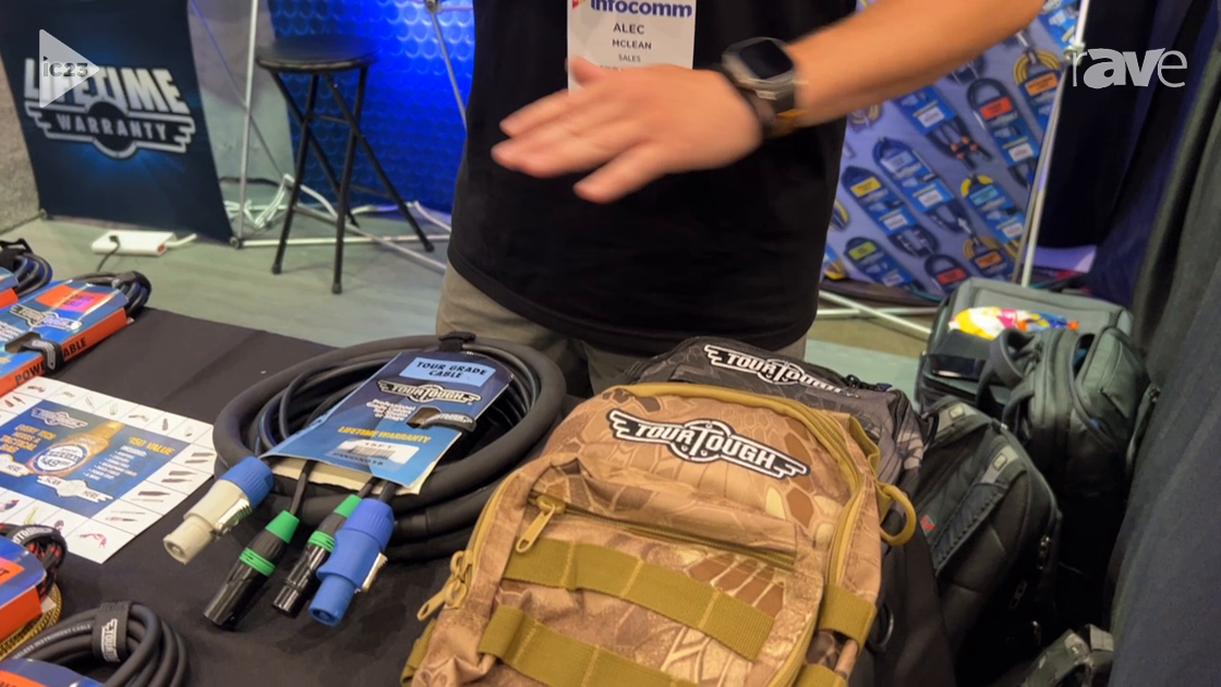 InfoComm 2023: Tour Tough Shows Off Tactical Cable Bag for Contractors