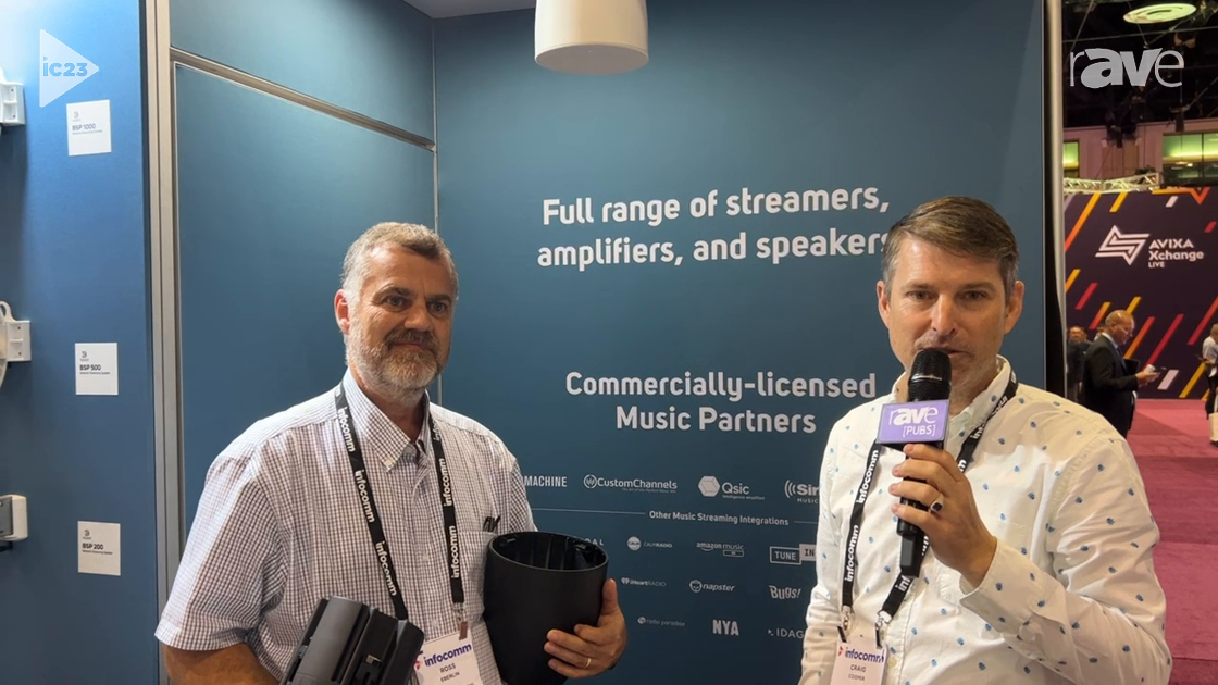 InfoComm 2023: Bluesound Professional Announces PoE+ or Passive Ceiling Speakers, Plus Pendant Kit