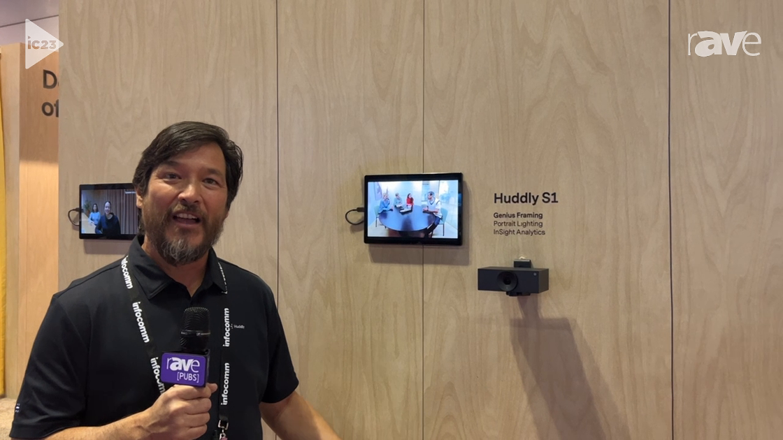 InfoComm 2023: Huddly Demonstrates Huddly S1 Entry-Level IP Conference Camera
