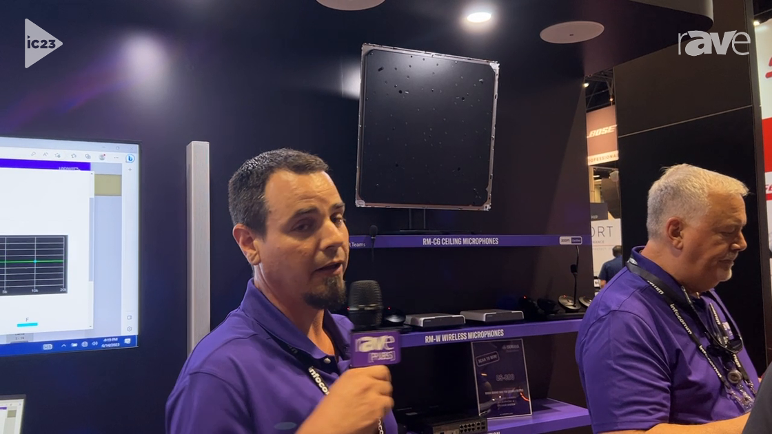 InfoComm 2023: Yamaha Unified Communications Features RM-CG Ceiling Microphones