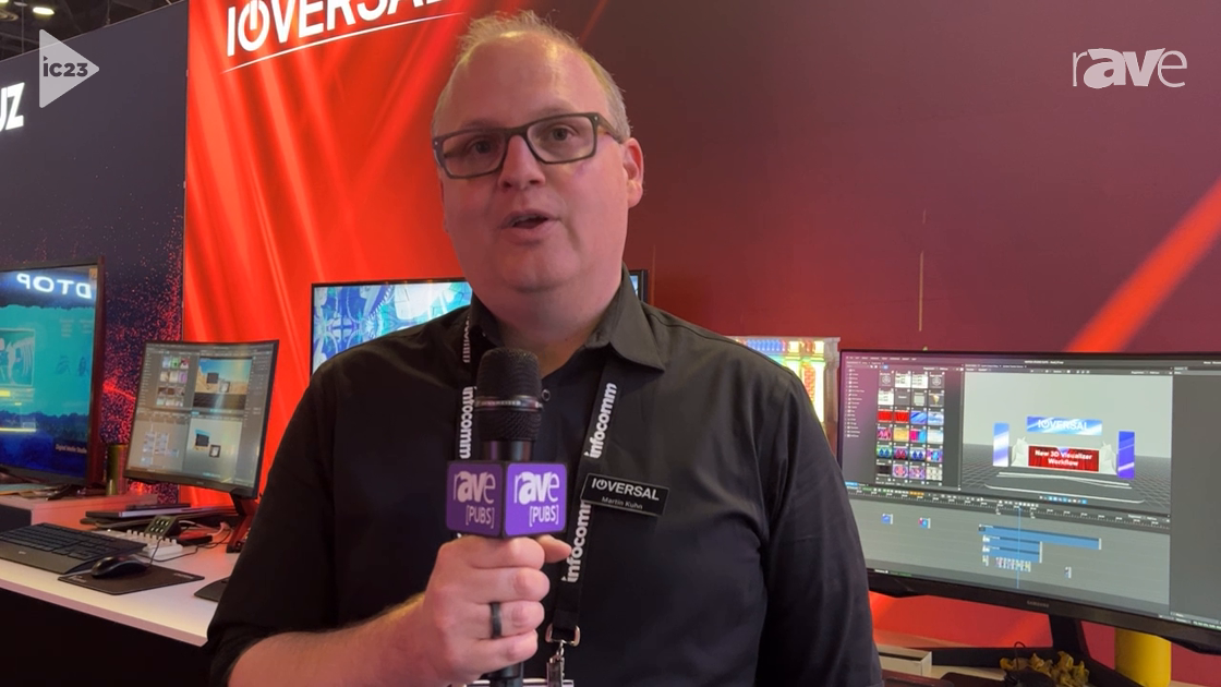 InfoComm 2023: ioversal Showcases Vertex AV Production Suite, a Software-Based Media Server