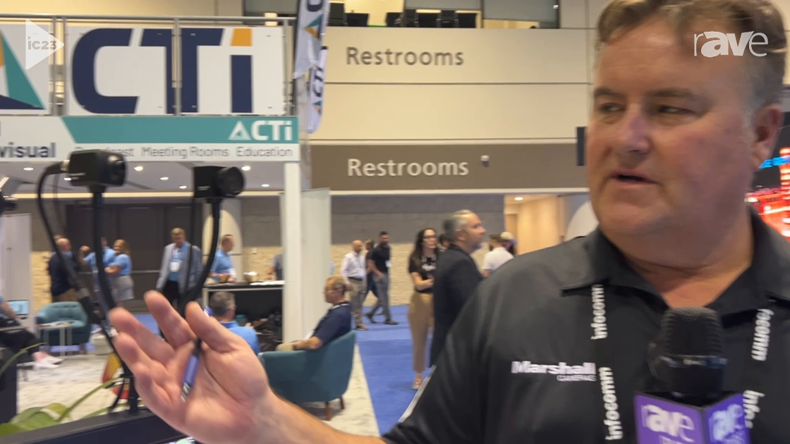 InfoComm 2023: Marshall Electronics Exhibits New CV504, CV508 and CV504-WP POV Cameras