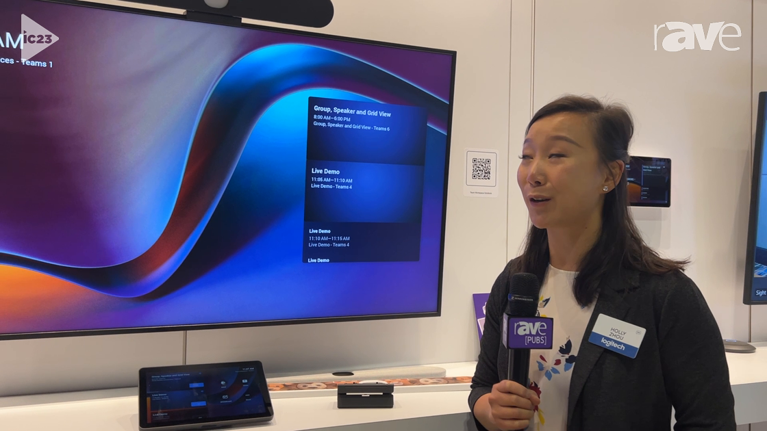 InfoComm 2023: Logitech Adds Compact Rally Bar Huddle All-in-One Video Bar