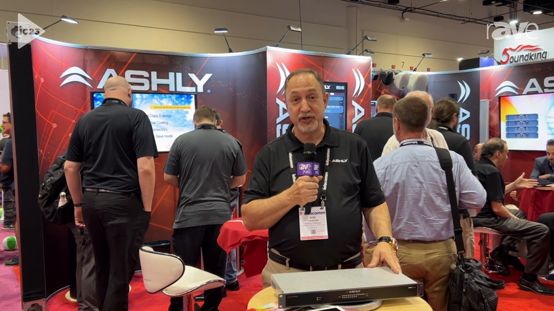 InfoComm 2023: Ashly Audio Intros AQM 1208 Matrix Zone Mixer and Aquatouch 7 Touch Panel Remote