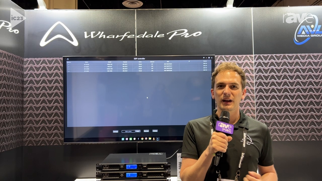 InfoComm 2023: Wharfedale Pro Shows Updated Amplifier Control Software for DP-F and DP-N Series