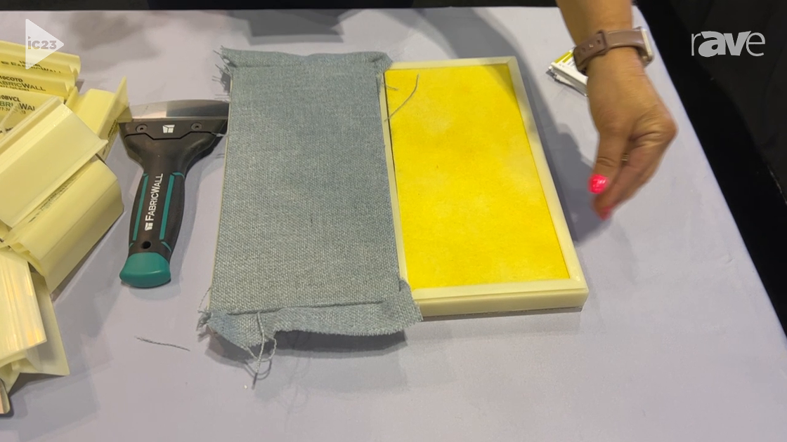 InfoComm 2023: FabricWall Features On-Site Stretch System for Fabric Walls