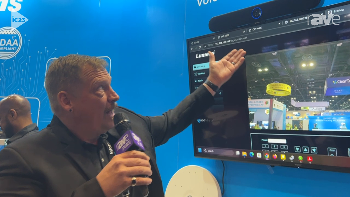 InfoComm 2023: Lumens Integration Shows MS10S 4K Video Soundbar with Voice Tracking for Conferencing