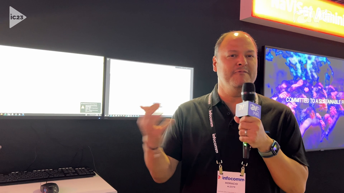 InfoComm 2023: Sharp/NEC Intros E274F and E274FL Desktop Monitors with Adjustable Stands