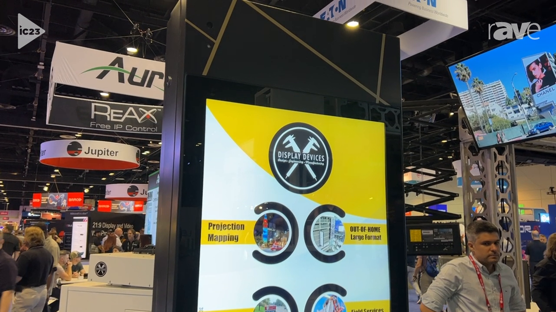 InfoComm 2023: Display Devices Shares Interactive Outdoor Kiosk with Air Conditioning