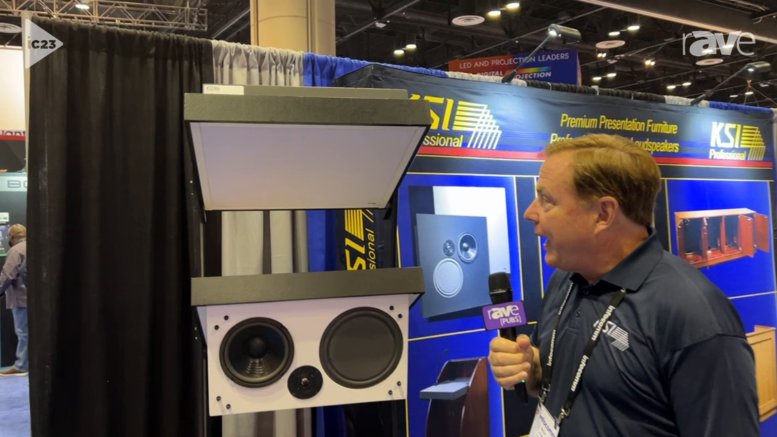 InfoComm 2023: KSI Professional Talks About Flat Panel or Directional Firing Ceiling Speakers