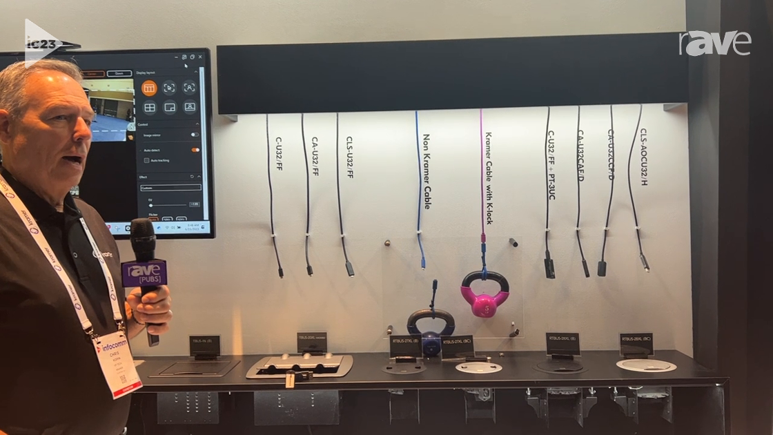 InfoComm 2023: Kramer Exhibits New Passive, Active and Fiber Optic USB-C Cables