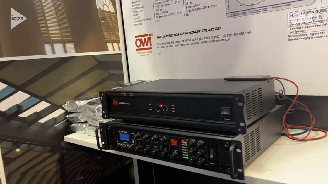 InfoComm 2023: OWI Previews HP-AMP-2400/2600/2800 Amplifier Prototype ...