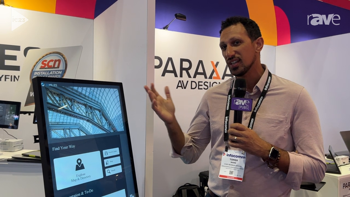 InfoComm 2023: 22MILES Demonstrates Its Interactive Wayfinding Technology