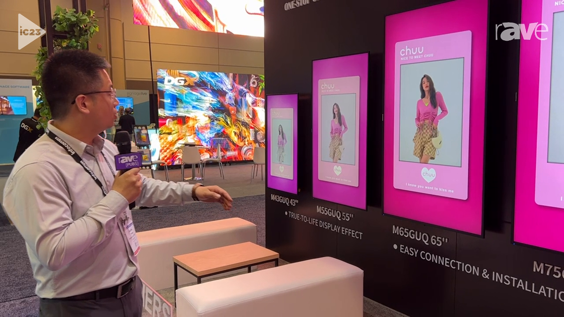 InfoComm 2023: Goodview Exhibits GUQ Series of 4K Commercial Displays With Android 11