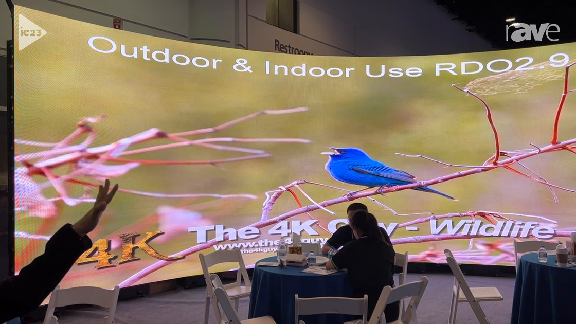 InfoComm 2023: Lightking Shares RDO 2.9-mm Outdoor dvLED Video Wall