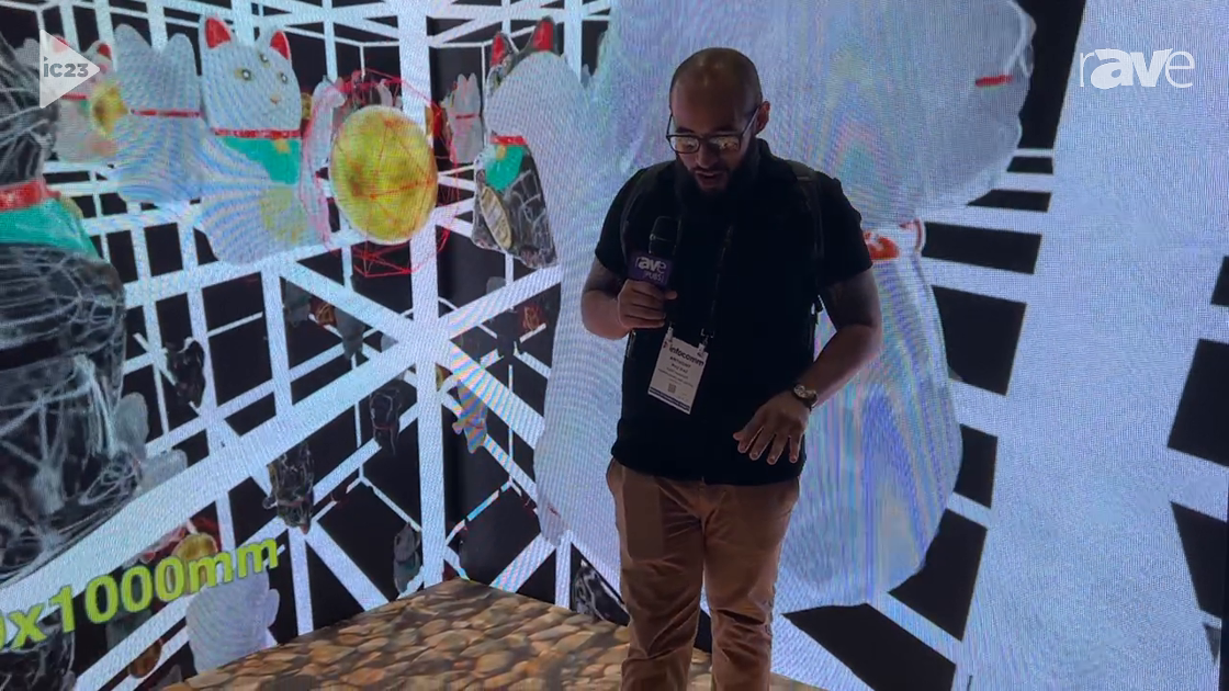InfoComm 2023: Premier Sound and Lighting Demos Interactive dvLED Video Floor