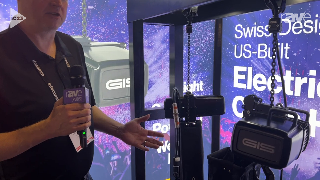 InfoComm 2023: GIS Corporation Talks About LP Series of Electric Chain Hoists