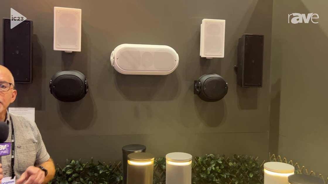 InfoComm 2023: Leon Speakers Shows Terra Outdoor All-Climate Speakers with LuminSound Design