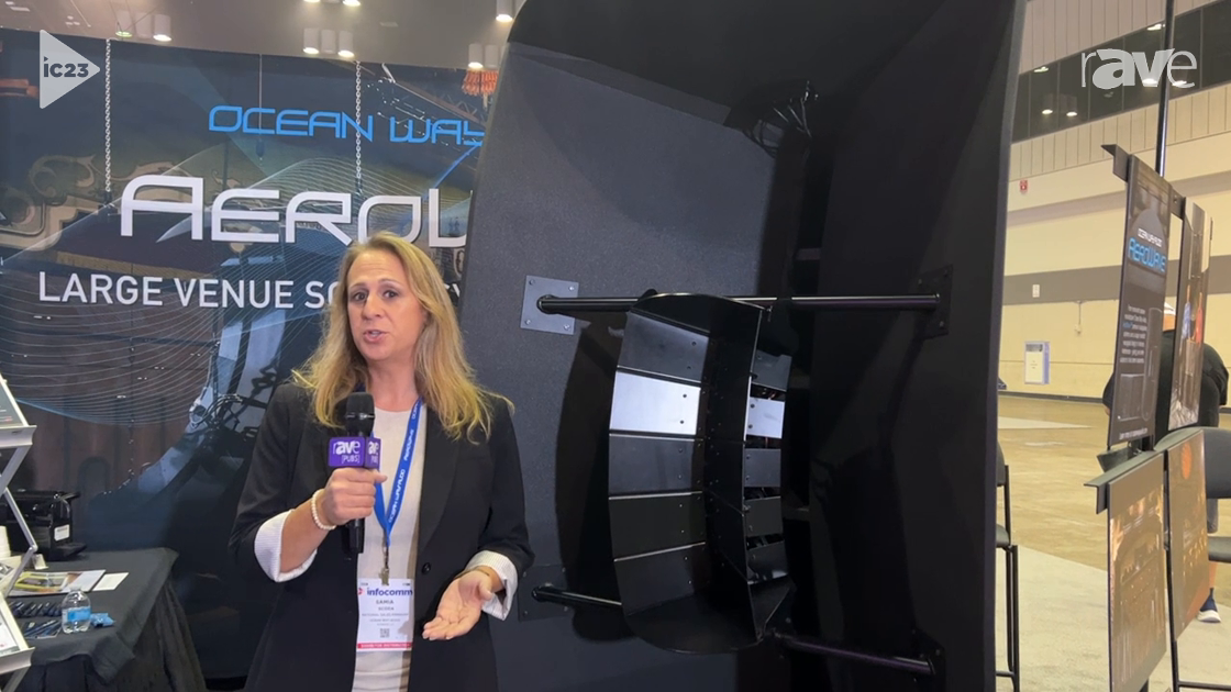 InfoComm 2023: Ocean Wave Audio Intros Aerowave Large-Venue Sound System at American Music & Sound