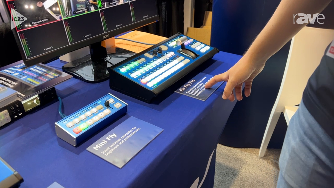 InfoComm 2023: Skaarhoj Talks About Mini Fly and Air Fly Pro Video Controllers