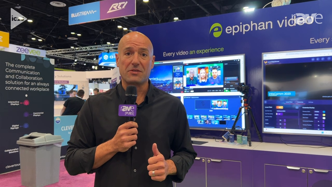 InfoComm 2023: Epiphan Video Features Pearl Mini Video Production System