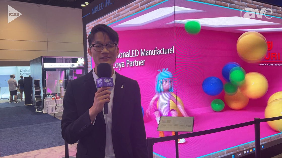 InfoComm 2023: MRLED Inc. Introduces RVO 1.9-mm Creative 3D dvLED Display