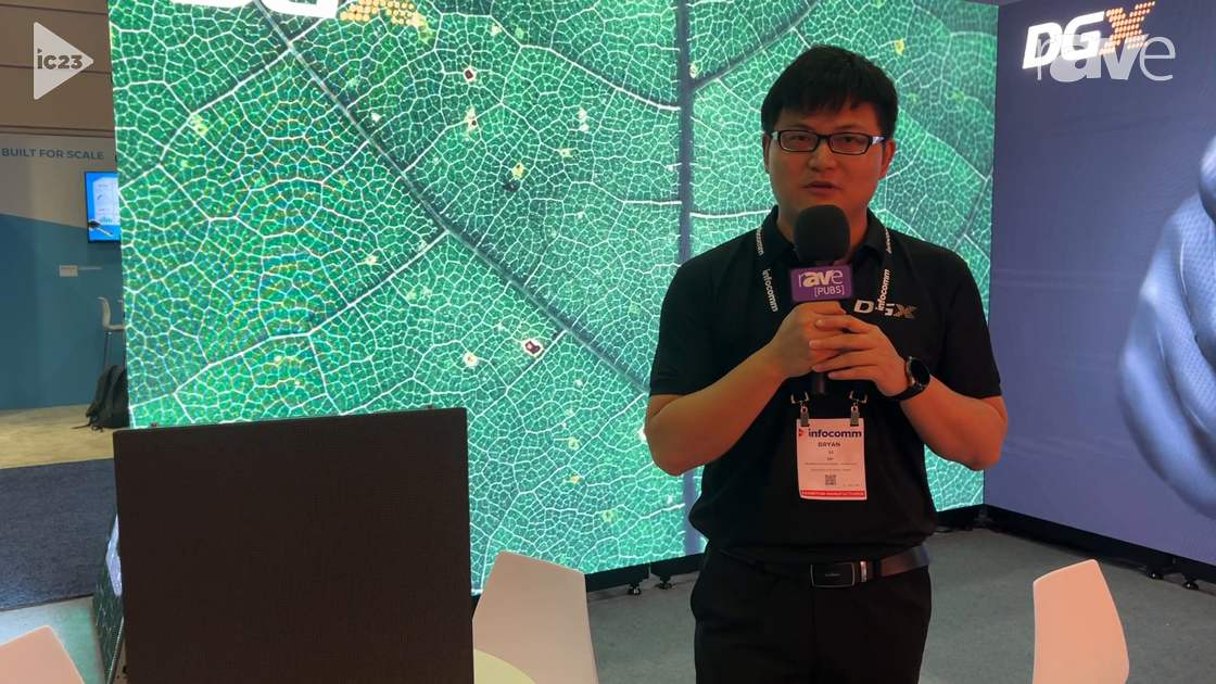InfoComm 2023: Zhejiang DGX Electronic Technology Features dvLED Tower in 2.3-mm and 2.6-mm