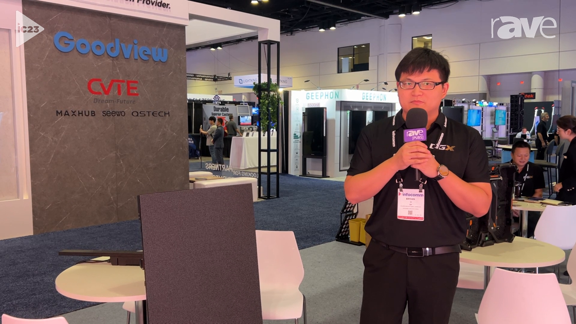 InfoComm 2023: Zhejiang DGX Electronic Technology Shows R-Carbon Ultra Light 5.3-mm dvLED Display