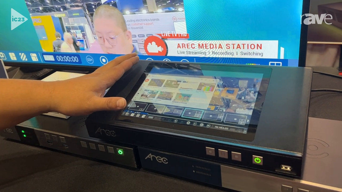 InfoComm 2023: AREC Inc. Highlights KL-3WT Touch Portable Media Station