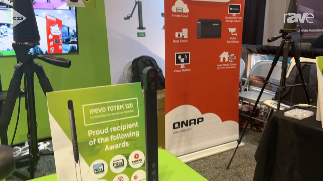 InfoComm 2023: IPEVO Features Totem 120 Multimodal Collaboration Camera with Three Camera Modes