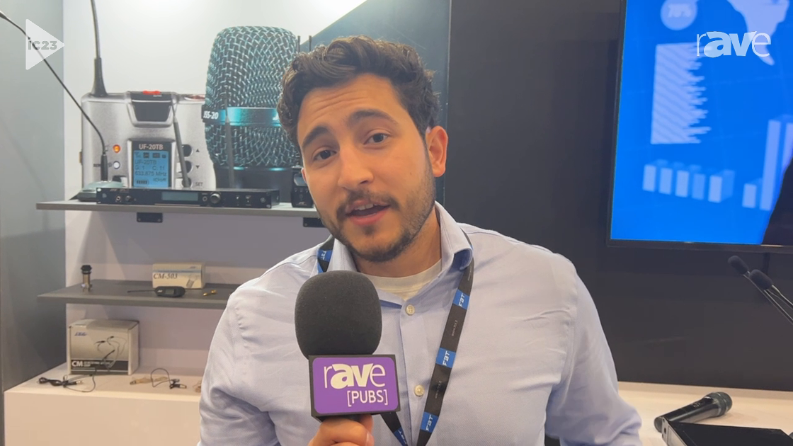 InfoComm 2023: JTS Highlights R-4 Four-Channel Wireless Microphone System