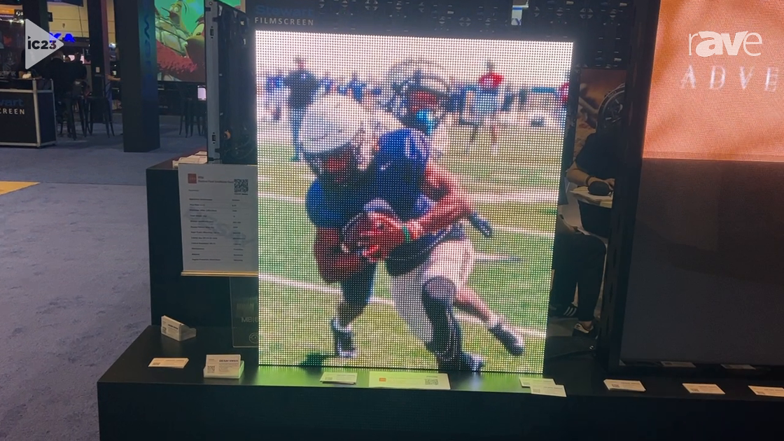 InfoComm 2023: Desay Talks MB Series Outdoor dvLED Display Panels for Sports, Electronic Messaging