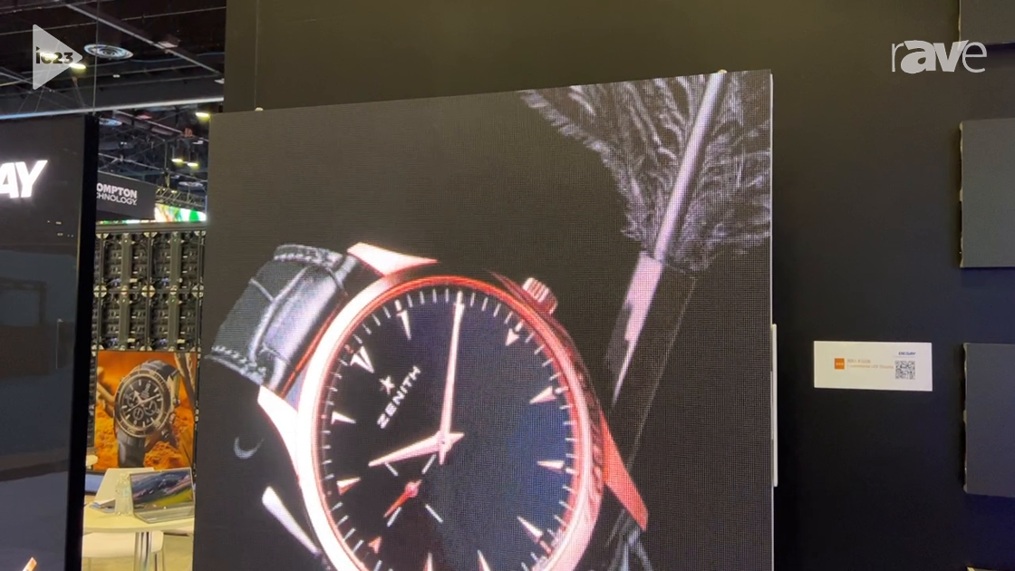InfoComm 2023: Desay Shows PF Series of dvLED Floor-Standing Panel Displays for Retail Applications