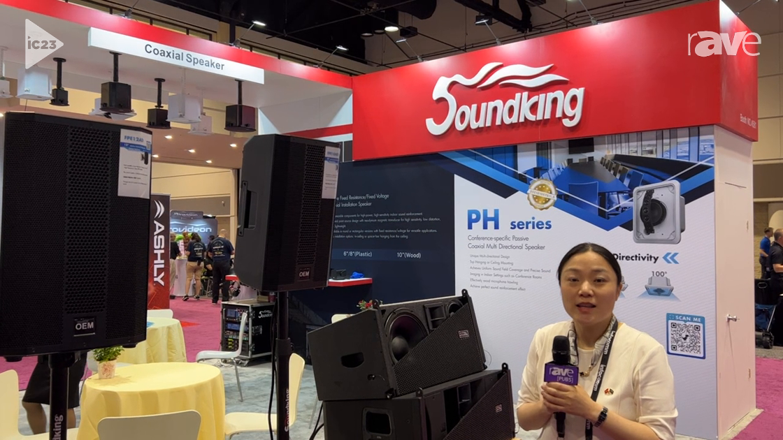 InfoComm 2023: Soundking Introduces Focus Series Speaker and Subwoofers