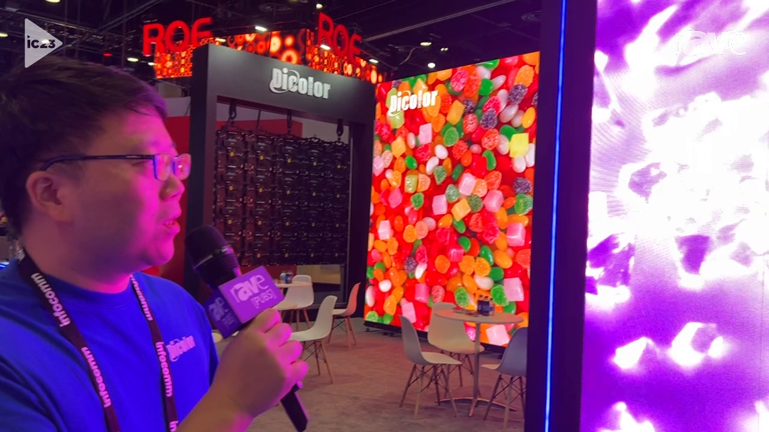 InfoComm 2023: Dicolor Details MP Series 2.9-mm dvLED Display for Outdoor Advertising