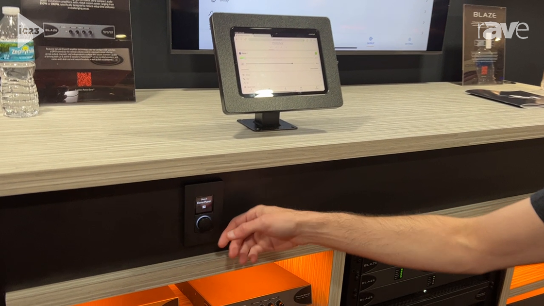 2023 Blaze Audio Exhibits WallS1 Smart Wall Controller