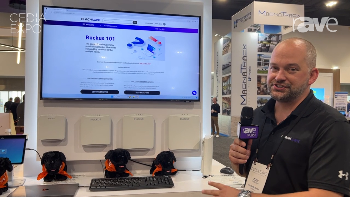 CEDIA Expo 2023: Blackwire Designs Features Ruckus Networks Networking Products